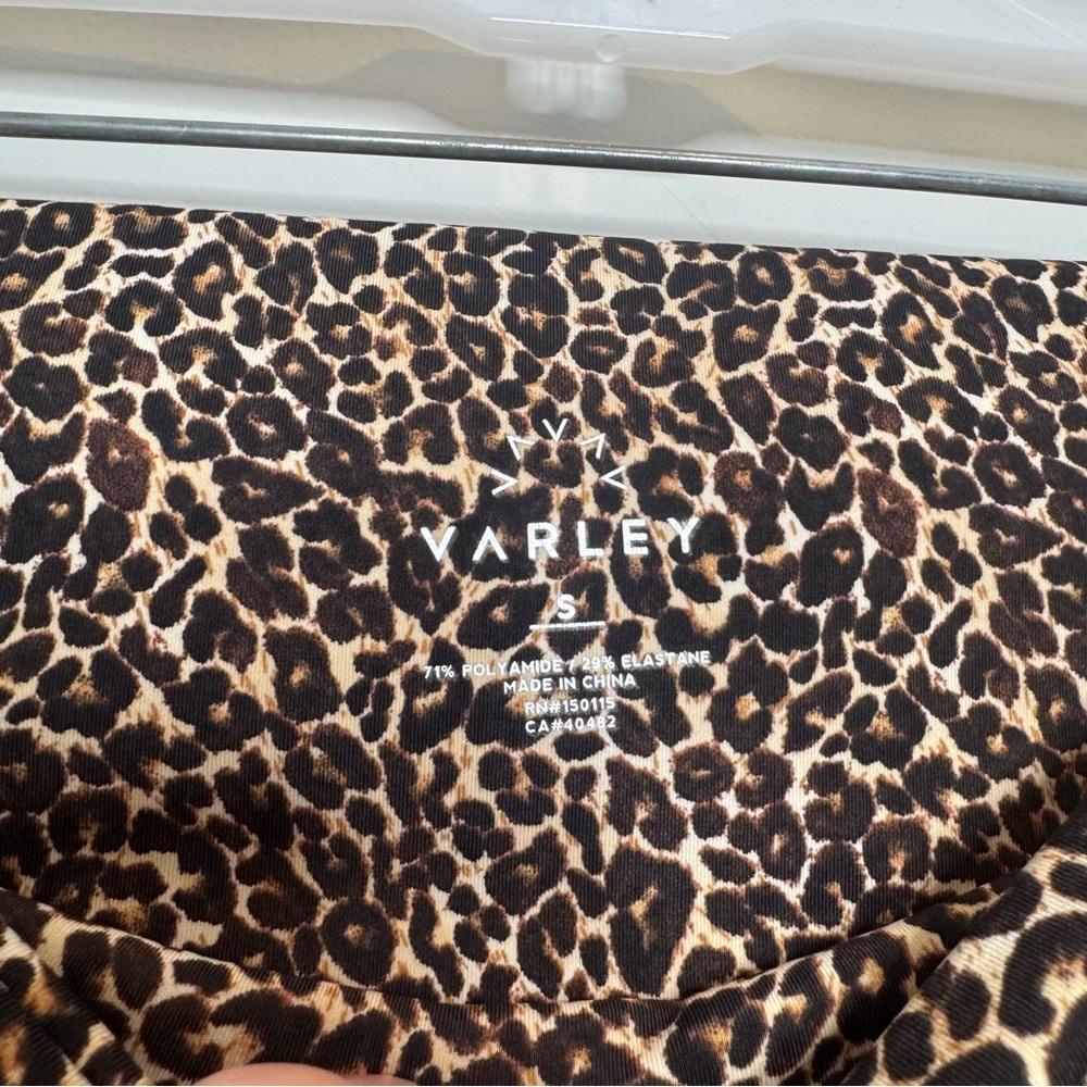 Varley Luna Legging Classic Leopard Size Small - Picture 6 of 10